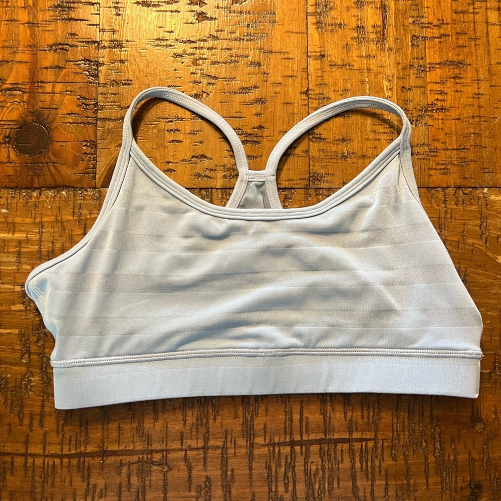 lululemon athletica Women's Sky Blue Sports Bra - Picture 2 of 3